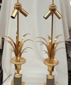 1970′ Paire de Lampes Style Maison Charles