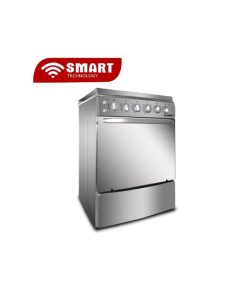Cuisinière smart technology 4 feux 100% inox 60×60 automatique Stc-6060C