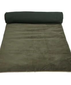 Housse d&rsquo;Edredon Velours Kaki NEW DELHI, 85x200cm | Haomy