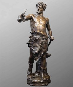 Sculpture – Le Travail , Eugène Marioton (1857-1933) – Bronze