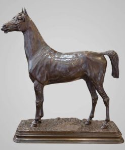 Sculpture – Le Cheval Kaolin , Alfred Dubucand (1828 – 1894) – Bronze