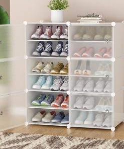 Range Chaussure Double Cabine En Plastique